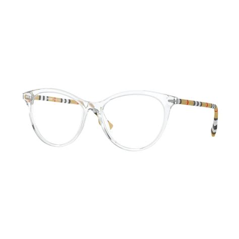 clear burberry frames|who manufactures Burberry frames.